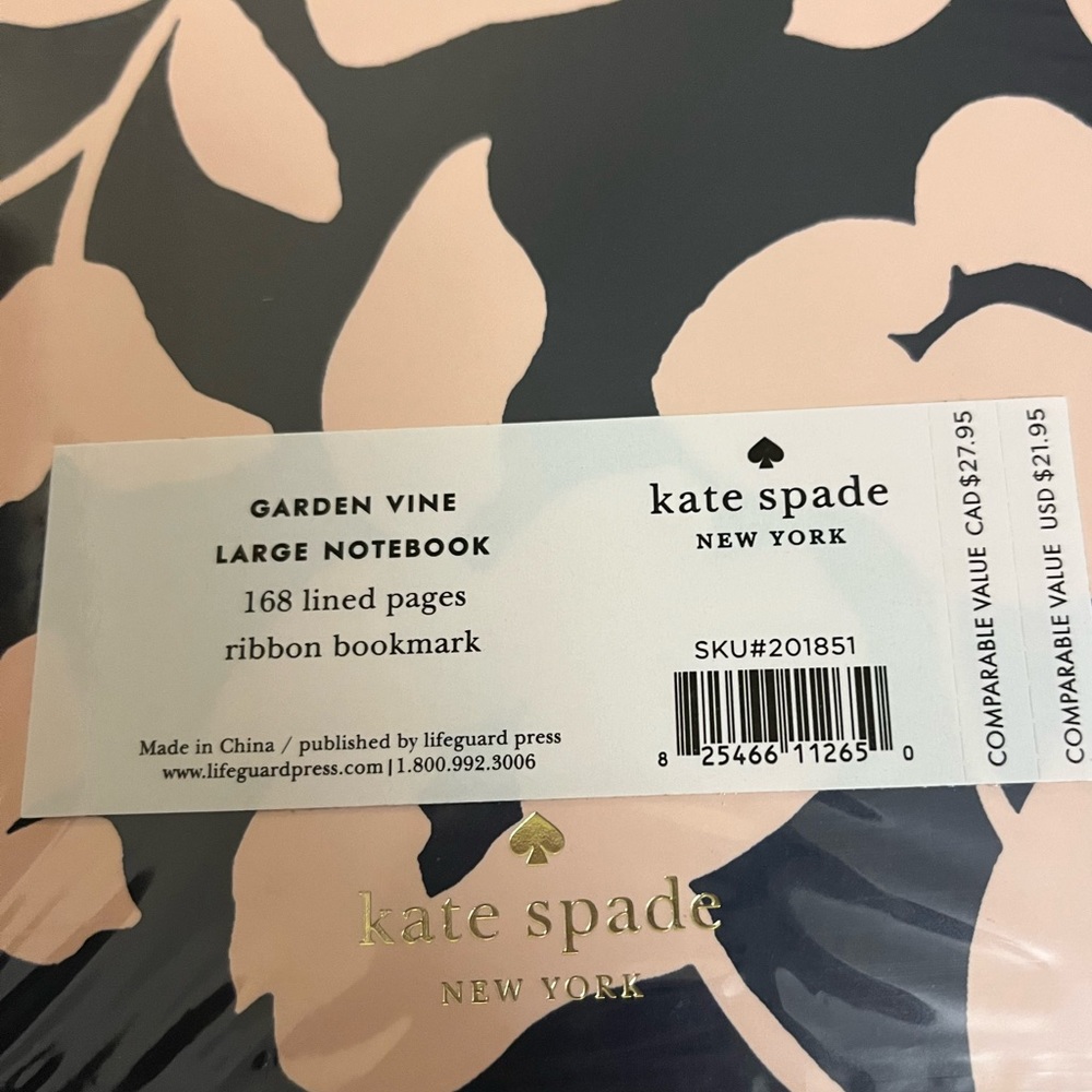 kate spade Lined Notebook - Picture 2 of 5